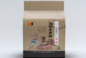 香蕉视频色版包装：漂亮的米花糖包装袋大气上档次